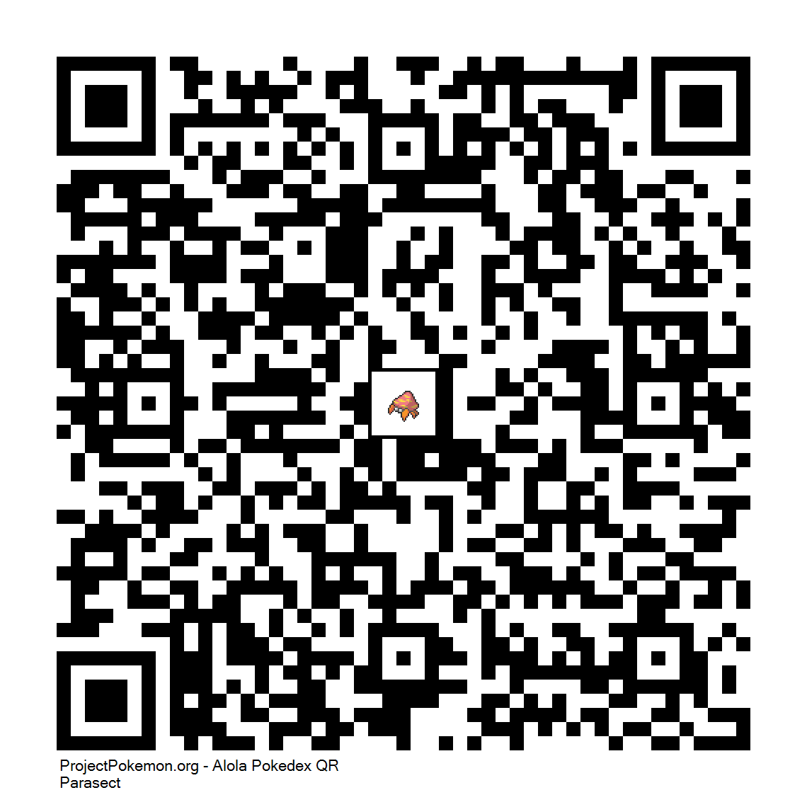 Cdigo QR de Parasect